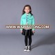 Hot Selling Fashion Kids Girls Trench Autumn Single Breasted Coats